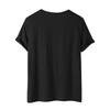 European sizes Men's Casual Trendy Black Cat Print T-shirt, Short Sleeve Crew Neck Hip Hop Style Tees For Summer Holiday Gift
