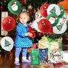 15-30pcs Christmas Latex Balloons Santa Claus Snowman Elk Xmas Tree Balloons for Christmas Party Supplies Favors Xmas Holiday