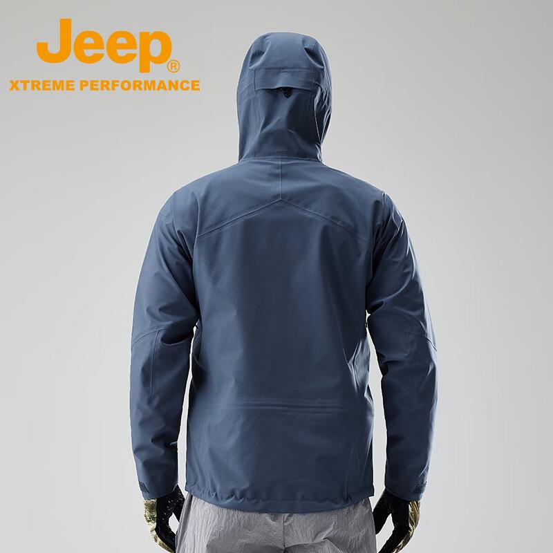 Jeep Men's Waterproof Windproof Hardshell Jacket