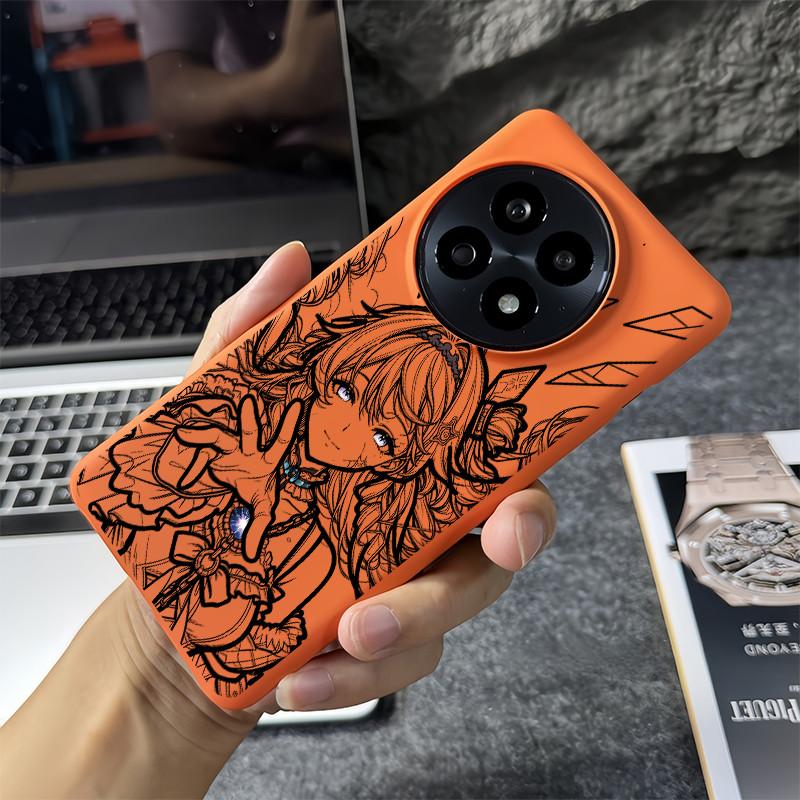 Mikro Matowe Twarde Etui na Telefon Odporne na Odciski Palców Półowinięte Odporne na Wstrząsy Pokrowiec dla OnePlus Ace 6 6T 5 Pro 15 13 13T 13R 12 Ace 3V 2V