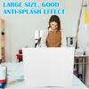 2 Pcs Plastic Stove Splatter Guard 39.37 X 16.14 Inch 4 Sided Foldable Anti Splash Oi Splatter Backsplash Shield Protector For C