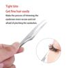 Precision Slanted Head Fine Hairs Eye Brow Clips Eyelash Tweezers Lash Hairs Puller Eyebrow Tweezer