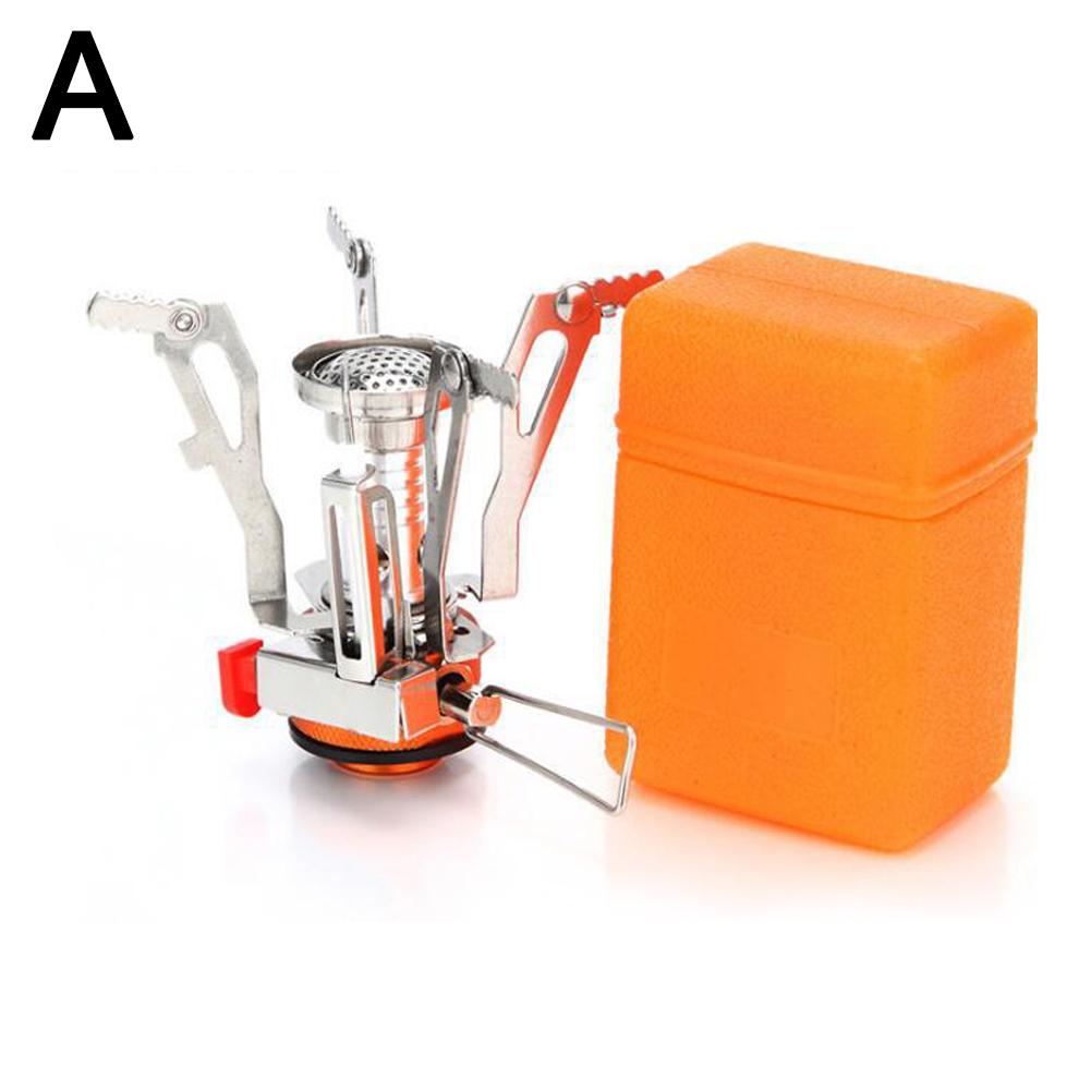 1Pc Ultralight Portable Camping Stoves, Adjustable Valve Stove For Backpacking, Hiking, Mountaineering, Camping