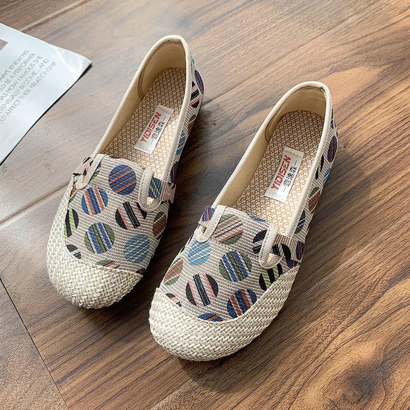 

Мода 2024 года, женские модные балетки, рабочая обувь, женские трикотажные мокасины из сетки, дышащие женские туфли-лодочки без застежек, повседневные спортивные кроссовки 40 зелёный