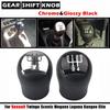 Matte Gear Shift Knob Lever Shifter Handball Stick Pen Handle Head For Renault Twingo Scenic Clio II 2 MK2 Megane Laguna Kangoo
