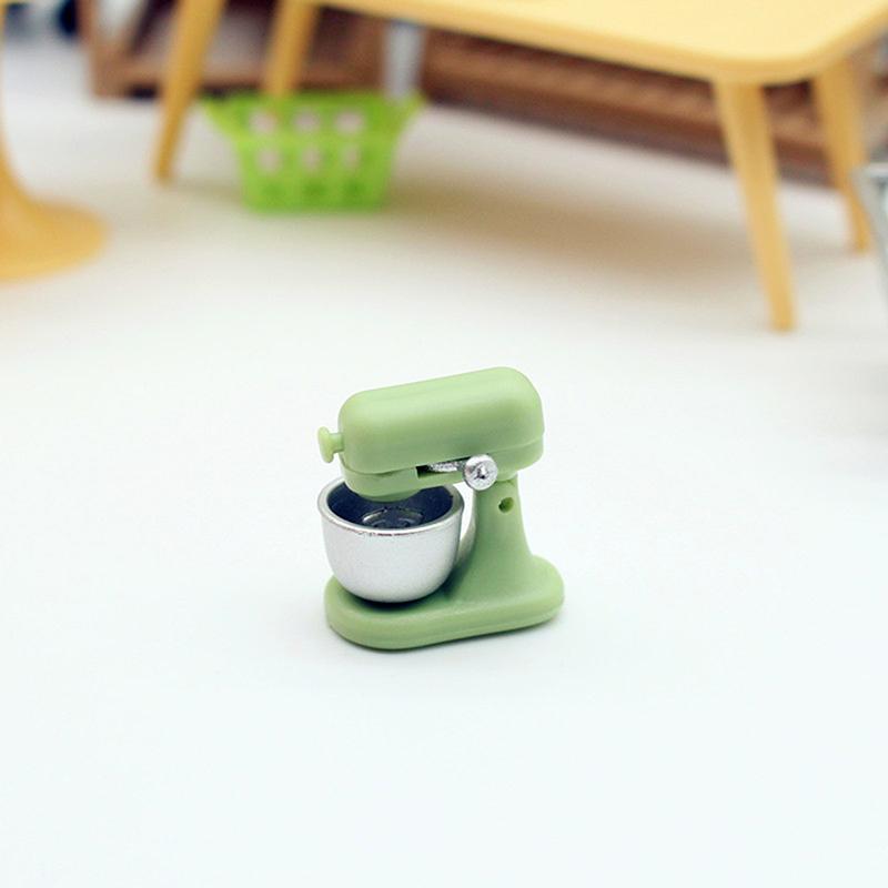 1:12 Dollhouse Miniature Grid Space Mini Juicer Kitchen Supplies Miniature Scene Model Decor Toy Doll House Accessories