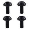 X-CANSUN Aluminum Alloy M5*12 Bicycle Bottle Cage Screws for Mountain/Road Bikes