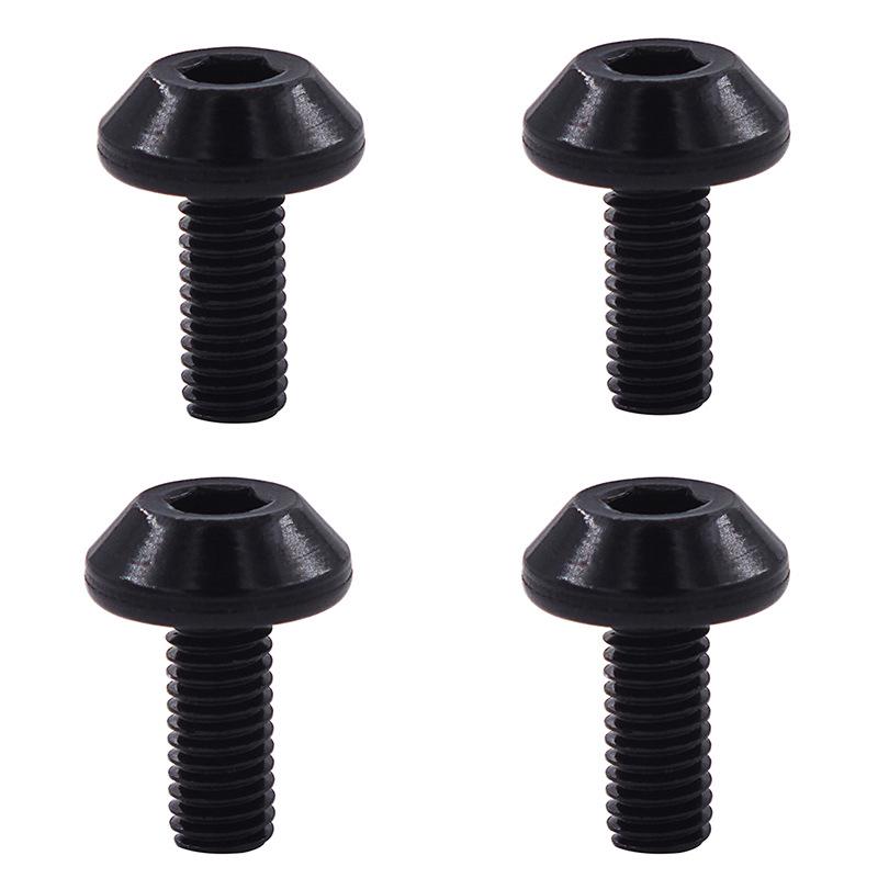 X-CANSUN Aluminum Alloy M5*12 Bicycle Bottle Cage Screws for Mountain/Road Bikes