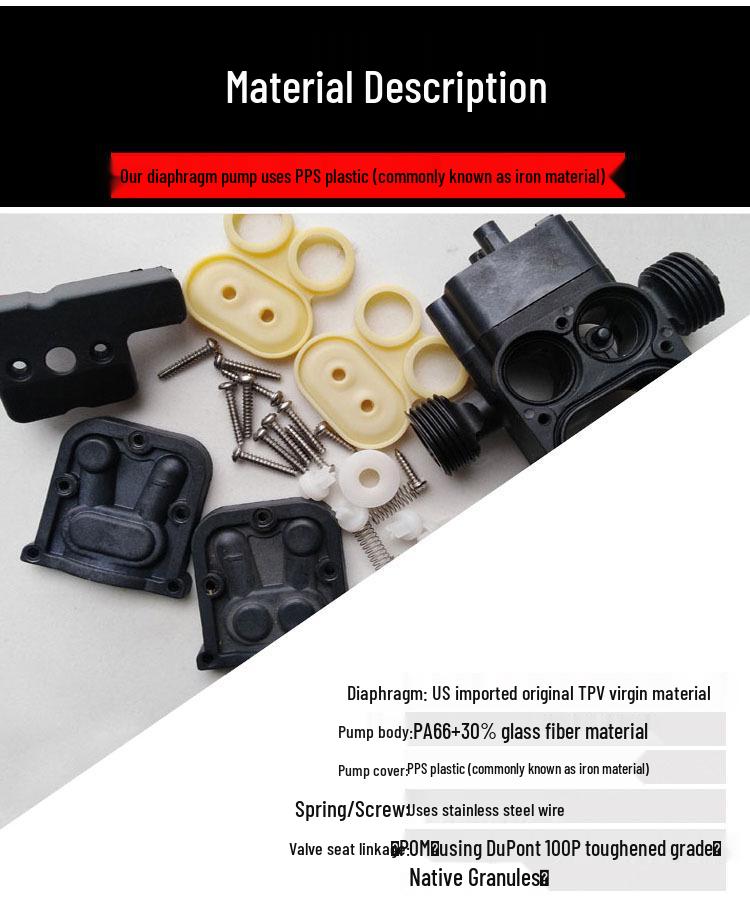 Citron 120W Self-Priming High-Pressure Electric Diaphragm Pump for Spraying, Car Washing, and Small Appliance Cleaning