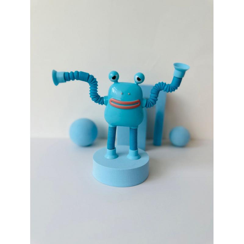 

Douyin Giraffe Robot Stretch Tube Toy with Light-Up Hair – Creative, Ever-Changing Decompression Fun No Light