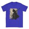 TShirts Unisex Samurai Cat Leisure Pure Cotton Tee Shirt Round Neck Short Sleeve T Shirt Plus Size Clothing