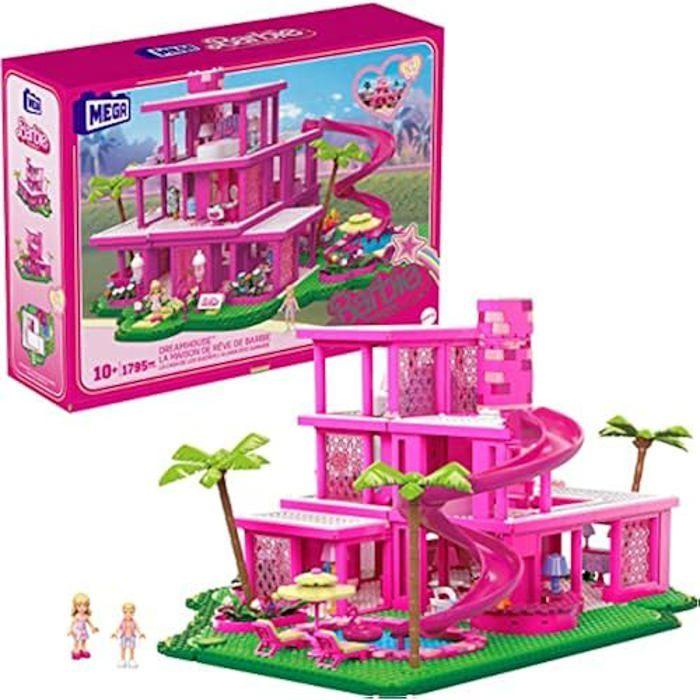 Construction Set - MEGA - Dream House - 4 Mini-Dolls - 1795 Blocks - Multicolored