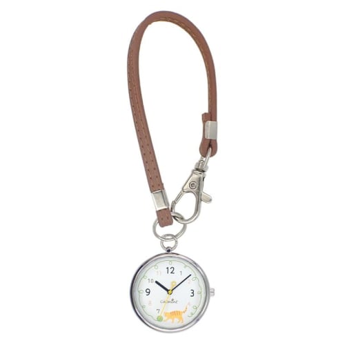 Catmint Yarn Cat Strap Watch N04523A-0 B Women's Brown