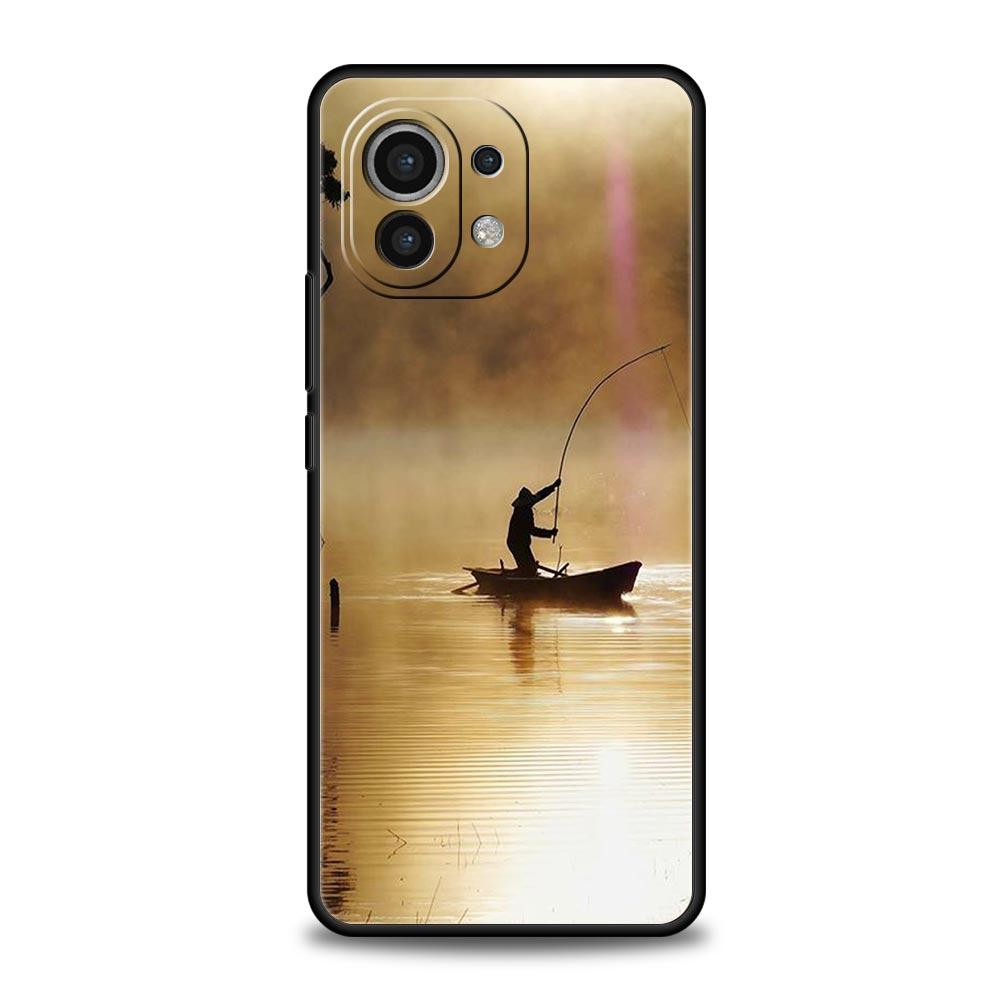Phone Case For Xiaomi Mi 15 14 14T 13T 12T Pro 12 13 11 Lite 5G 11T X6 X5 Pro Soft TPU Cover fishing