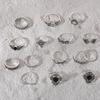 1Set Lady Bohemian Style Ring - Retro and Exaggerated Alloy Ring