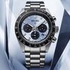 Seiko Three-Eye Chronograph Solar Couple Quartz Watch Men watches Blue SSC935P1