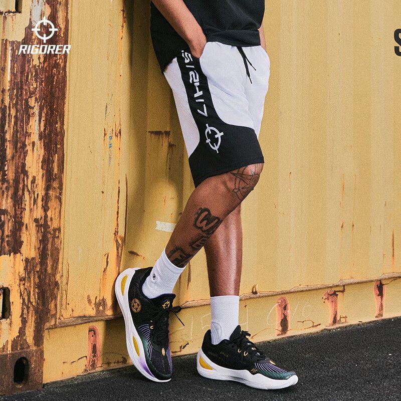 ZhunZhe Men's Loose Fit Athletic Shorts