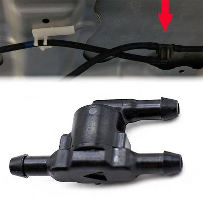 For Toyota Camry Corolla Lexus LX570 8532128020 Windshield Wiper Washer 3-Way Check Valve Spray Pipe Anti-Leak Car Accessories