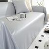 1pcs Simple Solid Color Sofa Mat Waterproof Non-slip Couch Cushion Four Season Universal  Protector Towel Case Home Decor