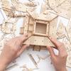 ROKR 3D Puzzle, Wooden Laser Cut Gear Miniature Mechanical Model Building Kit, Birthday Gift, Adult Gift, New Year's Gift, Christmas Gift