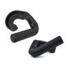 1 Pair 45° Fitness Grip Handle Hook Type Weightlifting Grip Handle Gym Sport Handle  Back Pull