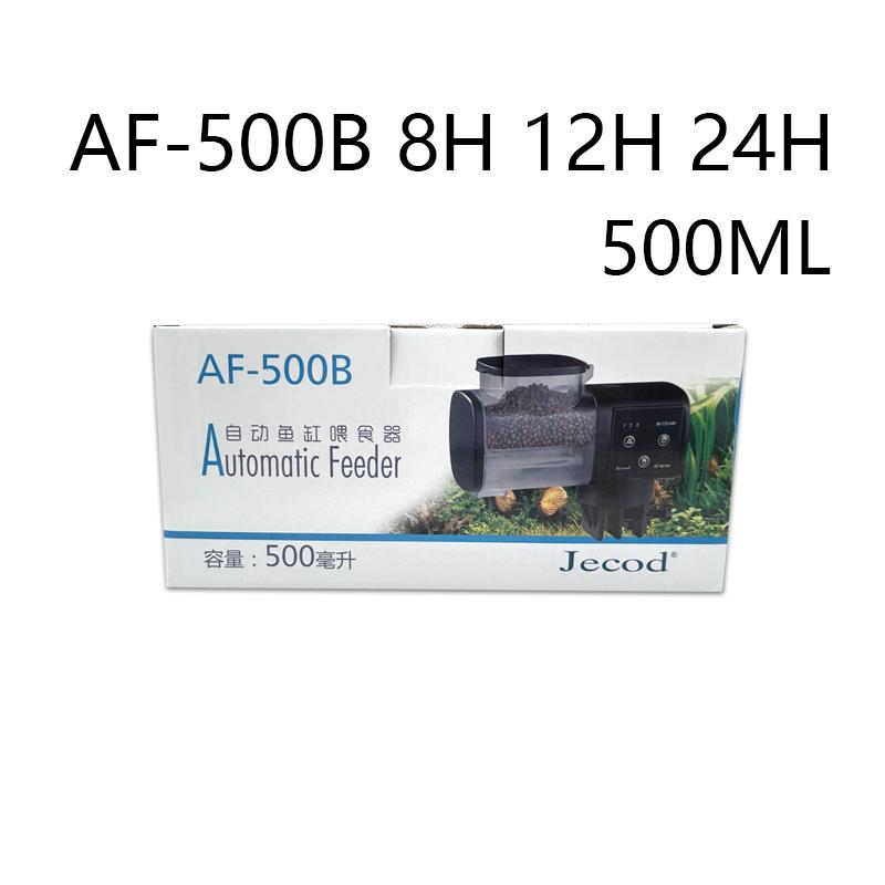 2025 Jebao Jecod Fish Tank Feeder Intelligent Timing Feeder Large Capacity 250ML 500ML Aquarium Automatic Feeding Fish Feeder