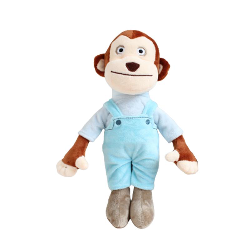 Peluche singe Amanda Adventurer, cadeau de Noël pour enfants