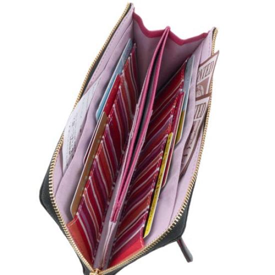 [Framework] Ritardando L-shaped Zipper Long Wallet 45717 Women's, 10x Points, Next-Day Delivery, 2. Red