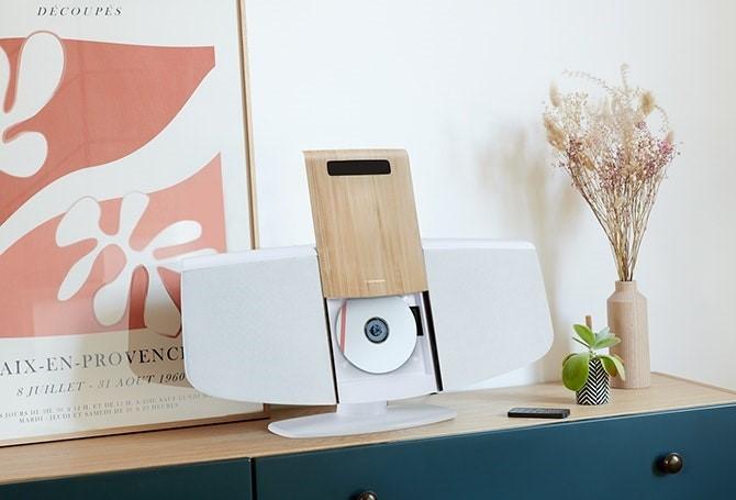 Thomson MIC401BT Mini HiFi WHITE CD MP3 USB BLUETOOTH, Thomson