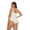 Seamless Ribbed Tank Top: Waist-Cinching, Body-Shaping, Square Neck Bodysuit Bestseller 2023.
