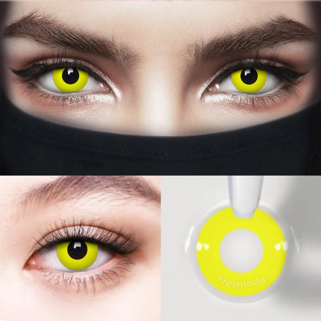 Moody  Circle Block Yellow Block
