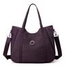 Women's Large Capacity Nylon Fabric Shoulder & Crossbody Bag - Lightweight, Versatile, and Casual Handbag for Commuting.