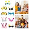 Cartoon Glasses Frame Easters Eyeglasses Children Funny Party Cosplay Cartoon Eyeglasses Easters Costume Decors Props