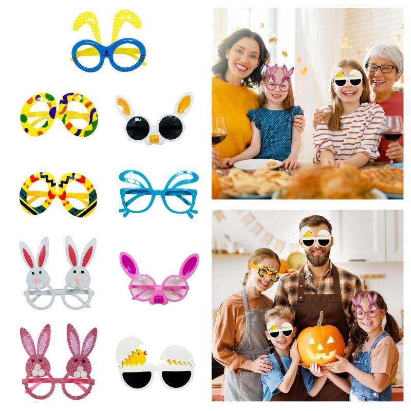Cartoon Glasses Frame Easters Eyeglasses Children Funny Party Cosplay Cartoon Eyeglasses Easters Costume Decors Props