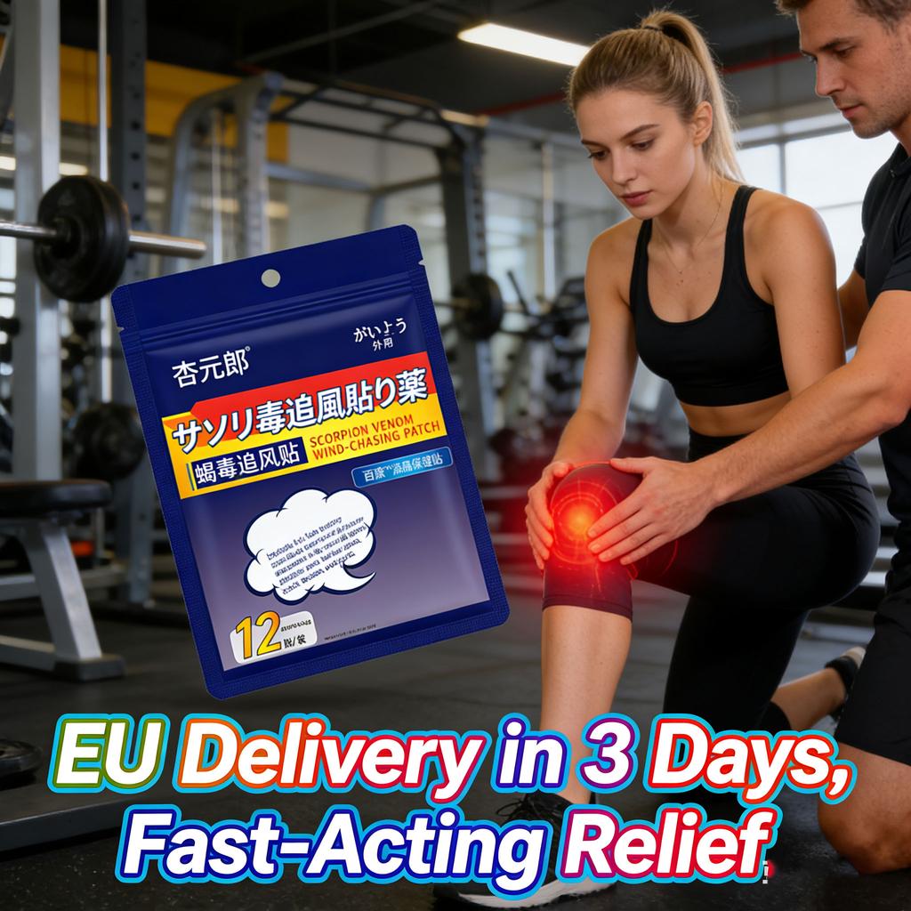 Skin-Nourishing Knee Joint Patch - Natural Herbal Non-Irritating Relief