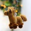 Simulated Horse Plush Toys Creative Year of The Horse Mascot Pendant Doll Home Decoration Zodiac Horse Hanging Decoration