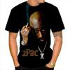 Summer fashion trend hip-hop 3D printed T-shirt, personalized cool and comfortable short sleeved top