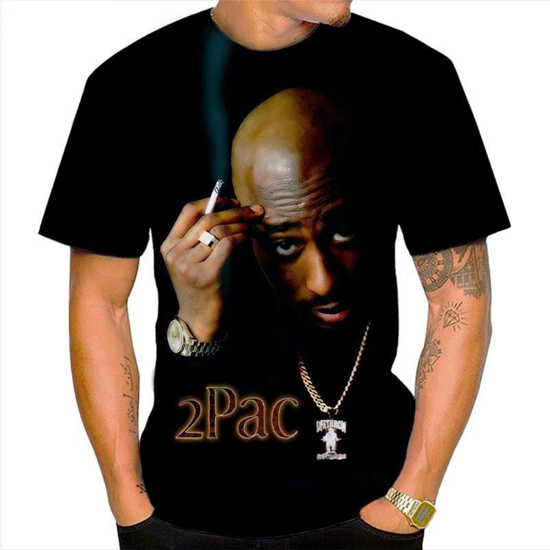 Summer fashion trend hip-hop 3D printed T-shirt, personalized cool and comfortable short sleeved top