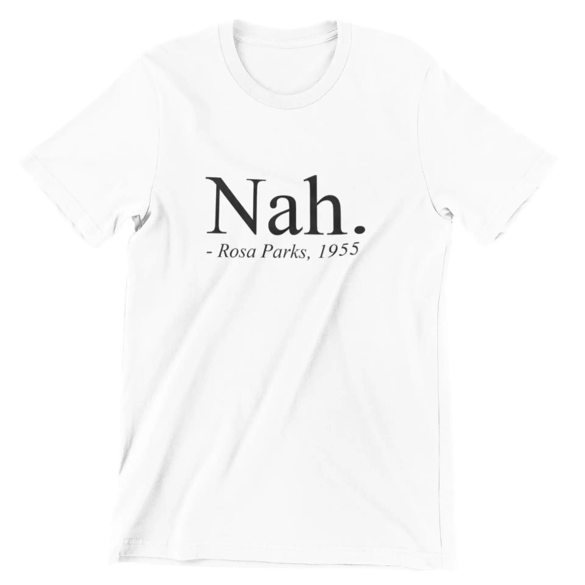 Неа. Футболка Rosa Parks 1955 Harajuku Print T-Shirt Crew Neck Short Sleeve T-Shirt, Casual Every Day Tops, Women s Clothing M бежевый