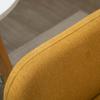 Sofa 2-Seater Couch with 2 Throw Pillows, Small Loveseat with Velvet Look, Modern Upholstered Sofa for Living Room, Bedroom, Small Space