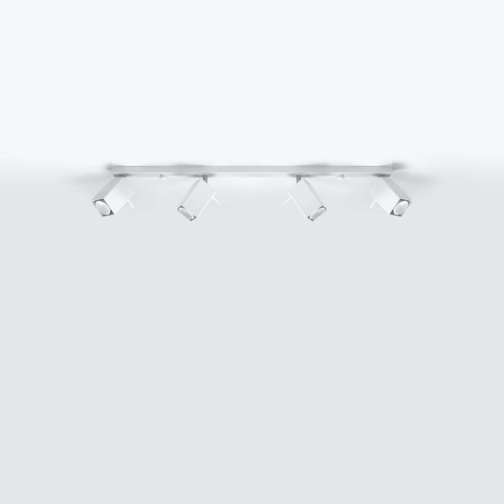 Merida 4L white ceiling lamp