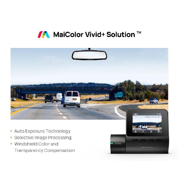 Global 70mai Dash Cam A200 Dual-channel Record 1080P HDR 2'' IPS Screen 24H Parking Monitor 70mai Car DVR A200 WIFI APP 130° FOV