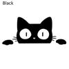 10pcs Waterproof Funny Kitty Decals Black White Car Styling Cover  Electric Motorcycle Stickers