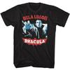 Summer Vampire Horror TShirt Unisex Dracula Retro Graphic Short Sleeve Oversized Streetwear Loose Fit Fan Top