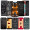 Football Basketball Tactical Board Phone Case for Samsung Galaxy A55 A35 A17 A07 A15 A13 A25 A72 A73 A32 A52 A52S A41 Soft TPU