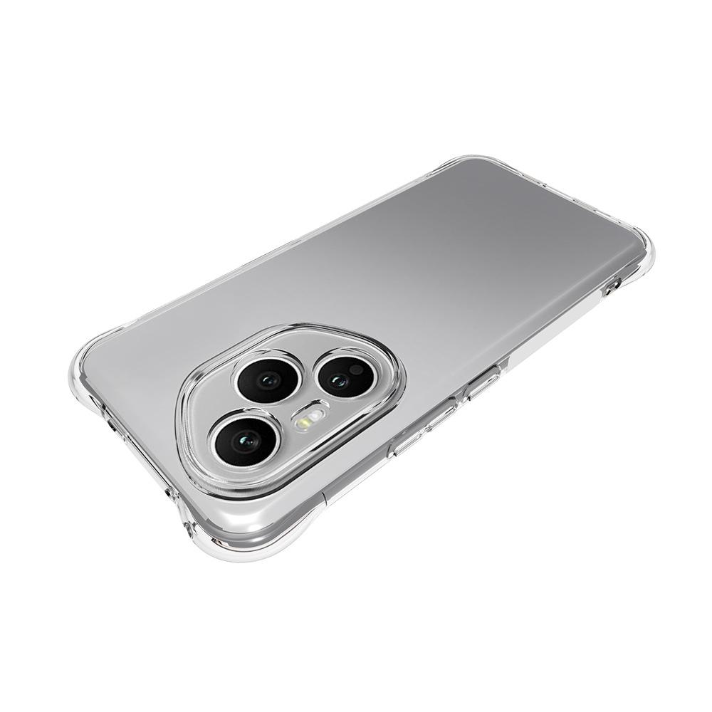 Pro Honor 400 Pro 5G (Globální) Pouzdro WANLONFENG řady WL 2,0mm TPU kryt na telefon s fólií z tvrzeného skla