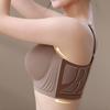 Large Size Smooth Surface Bra for Women Seamless Bra Double Breasted Slim Gathered and Adjusted Bra