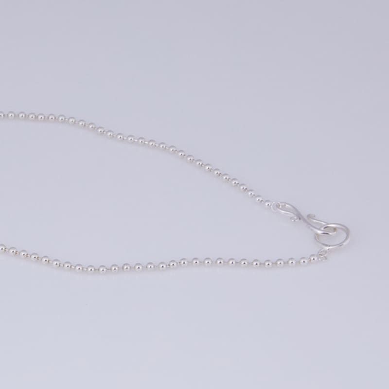 Fillow Antique Long Ball Chain Necklace