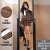 Women High Waist A-Line Pleated Mini Skirt Casual Slim Anti Chafe Liner Skirt For Spring Summer Autumn Daily Wear