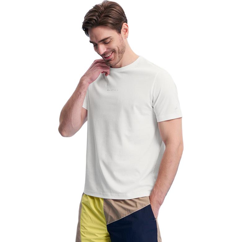 NAUTICA T-Shirts Men's Crew Neck Moderate Straight Fit TC4216